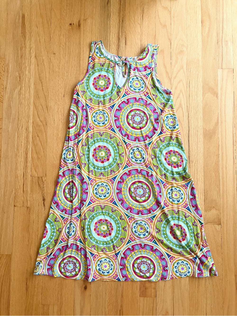 Lascana retro print sun dress XS